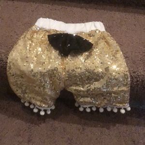 Toddler Girl Sequin Shorts